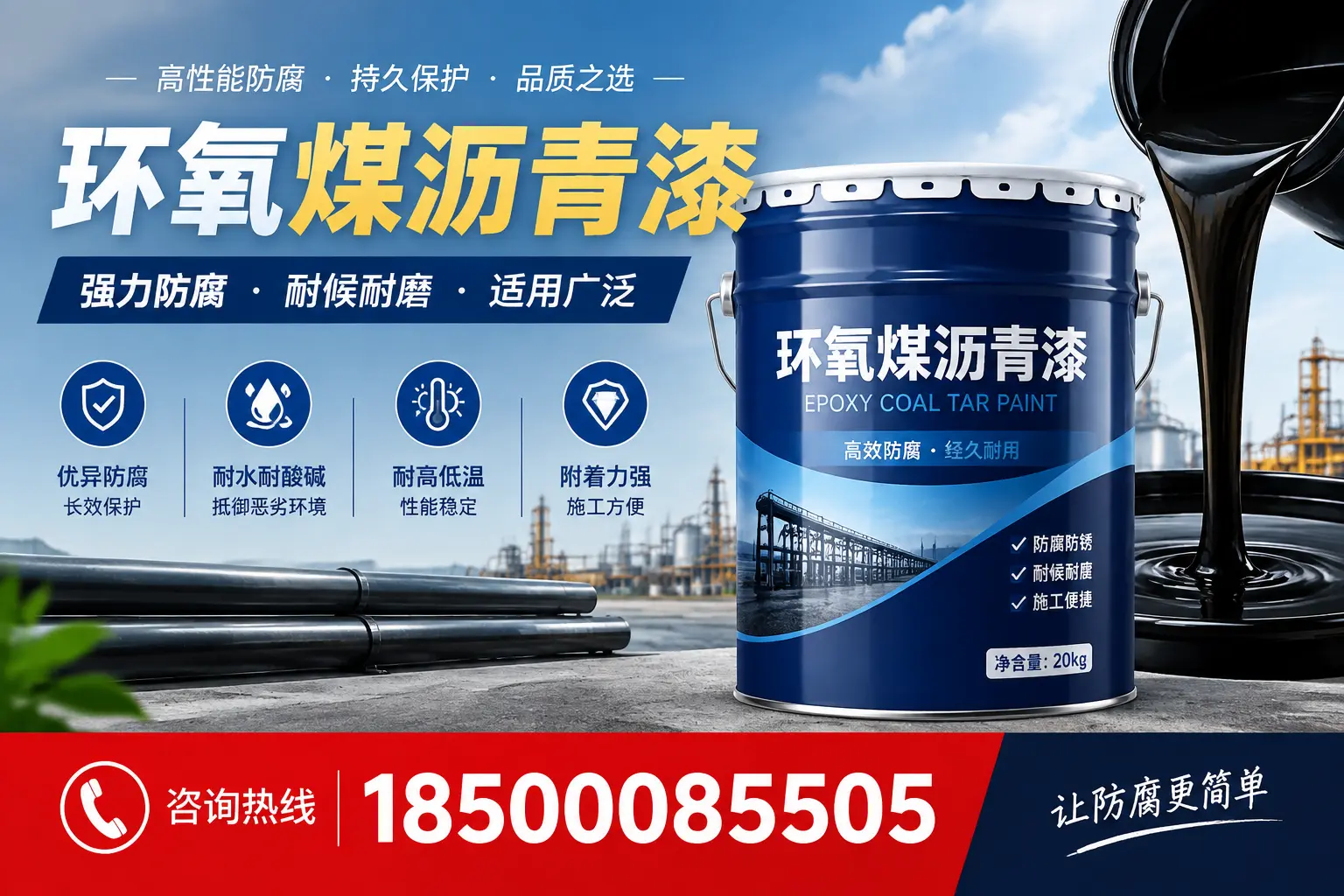 环氧煤沥青漆在不同气候条件下的表现分析，黄山适用性
