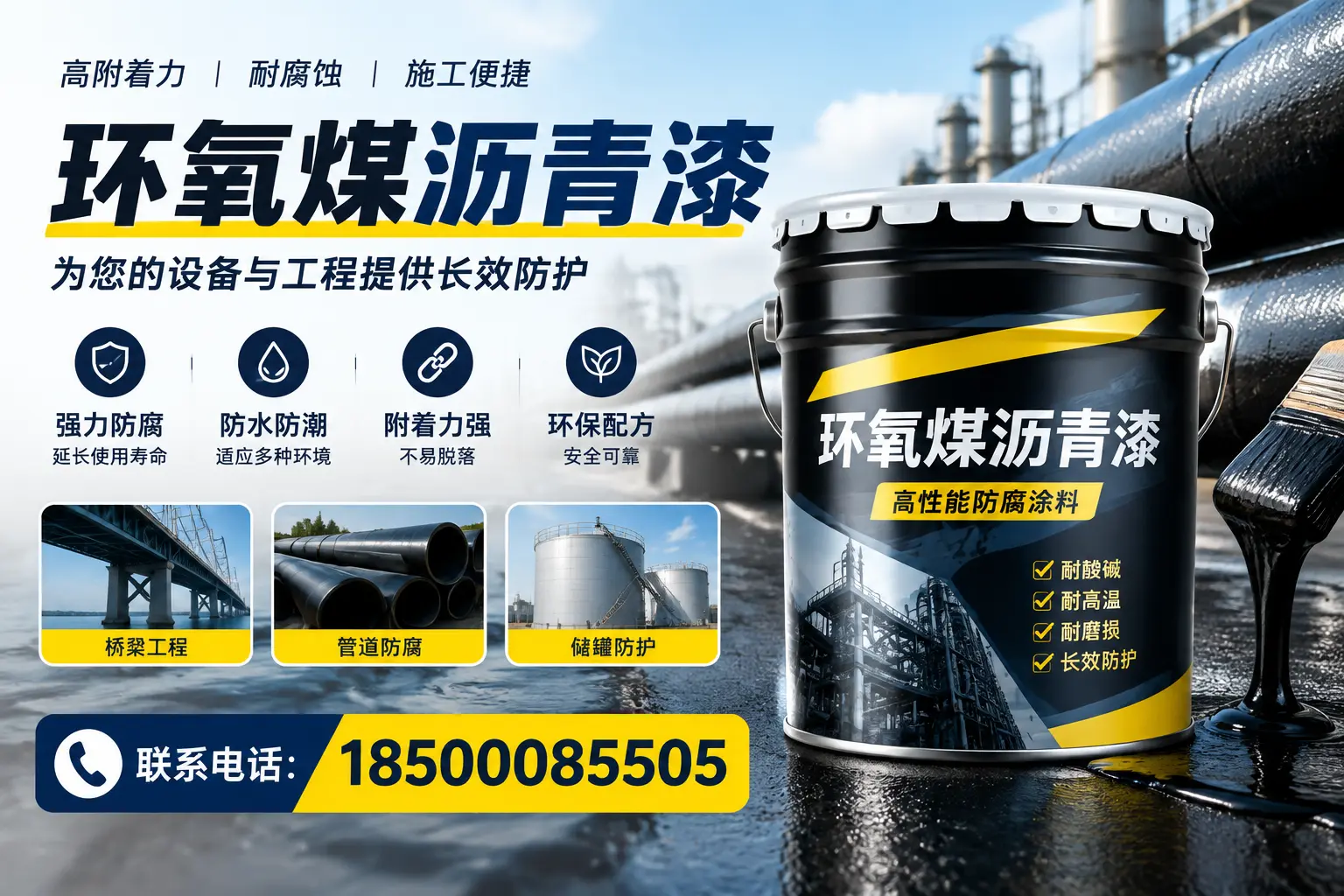 环氧煤沥青漆与其他涂料的对比分析，助力黄山企业决策